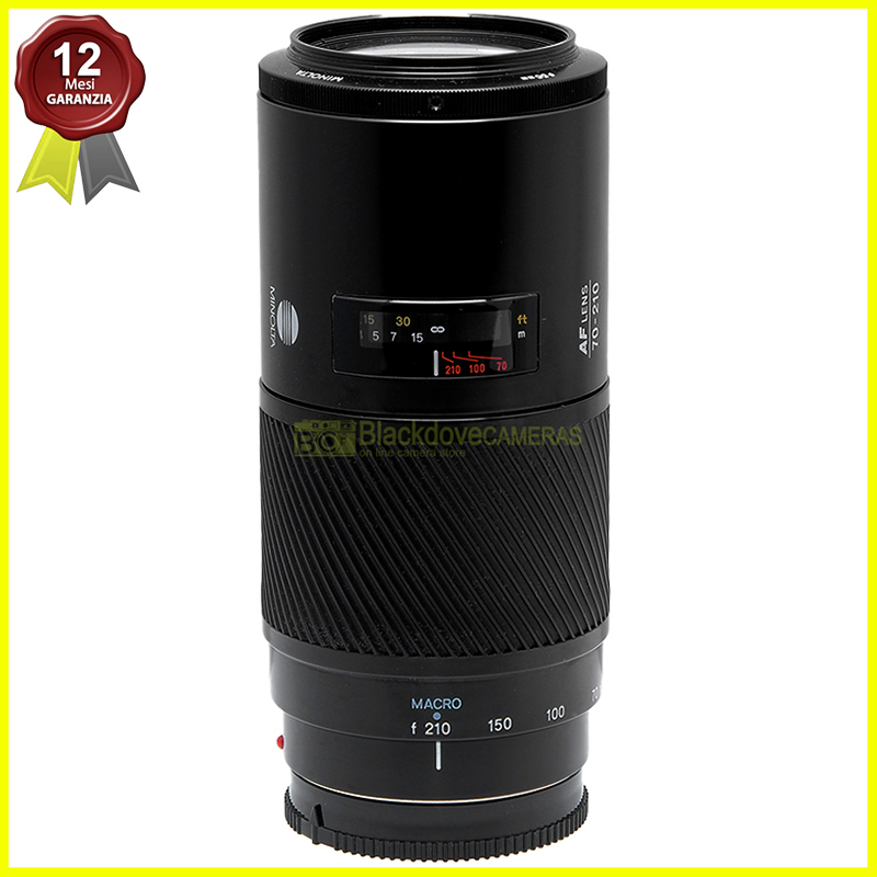 MObiettivo Minolta AF 70-210mm. f4 full frame A-Mount per fotocamere Sony Alpha