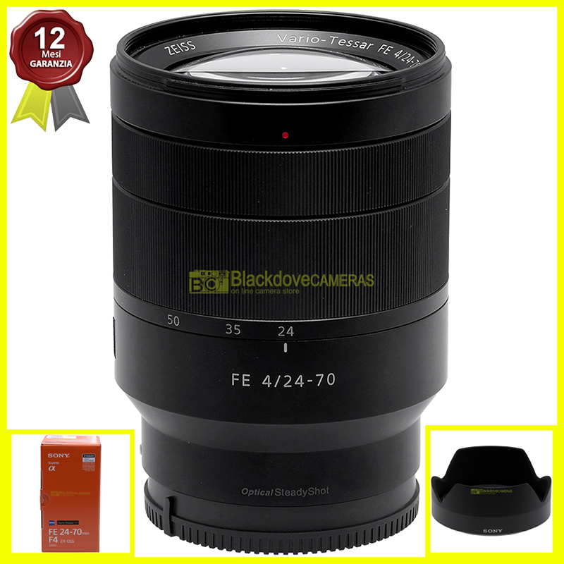 Zeiss Vario Tessar FE 24/70mm f4 ZA OSS obiettivo Full Frame per Sony E-Mount