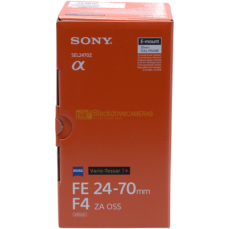 Zeiss Vario Tessar FE 24/70mm f4 ZA OSS obiettivo Full Frame per Sony E-Mount