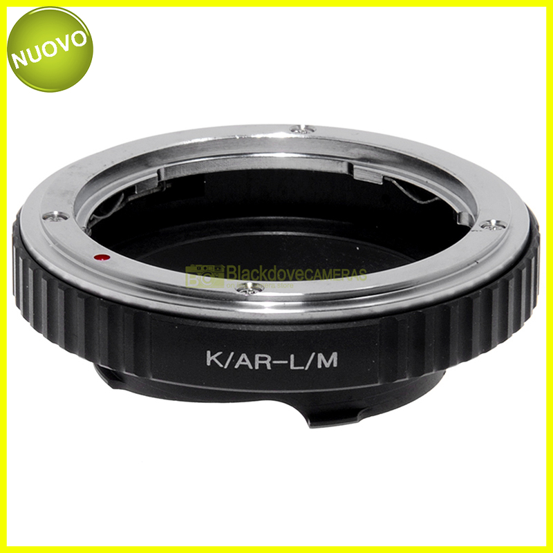 Adapter per obiettivi Konica AR su fotocamera Leica M. Adattatore LM-Konica.
