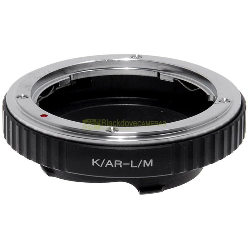 Adapter per obiettivi Konica AR su fotocamera Leica M. Adattatore LM-Konica.