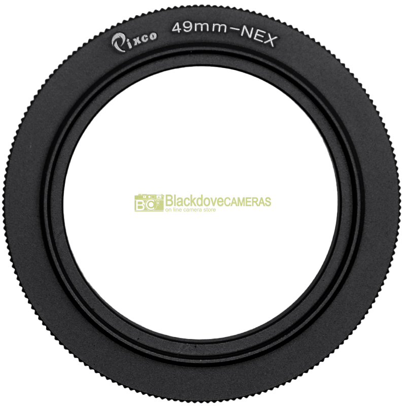 Anello di inversione 49mm per riprese macro su fotocamere Sony E-mount - NEX