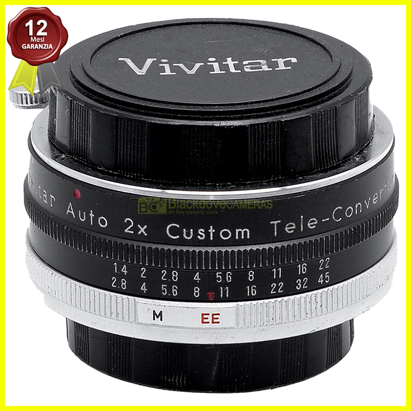 Vivitar Auto 2x Moltiplicatore di focale per fotocamere reflex analogiche Konica