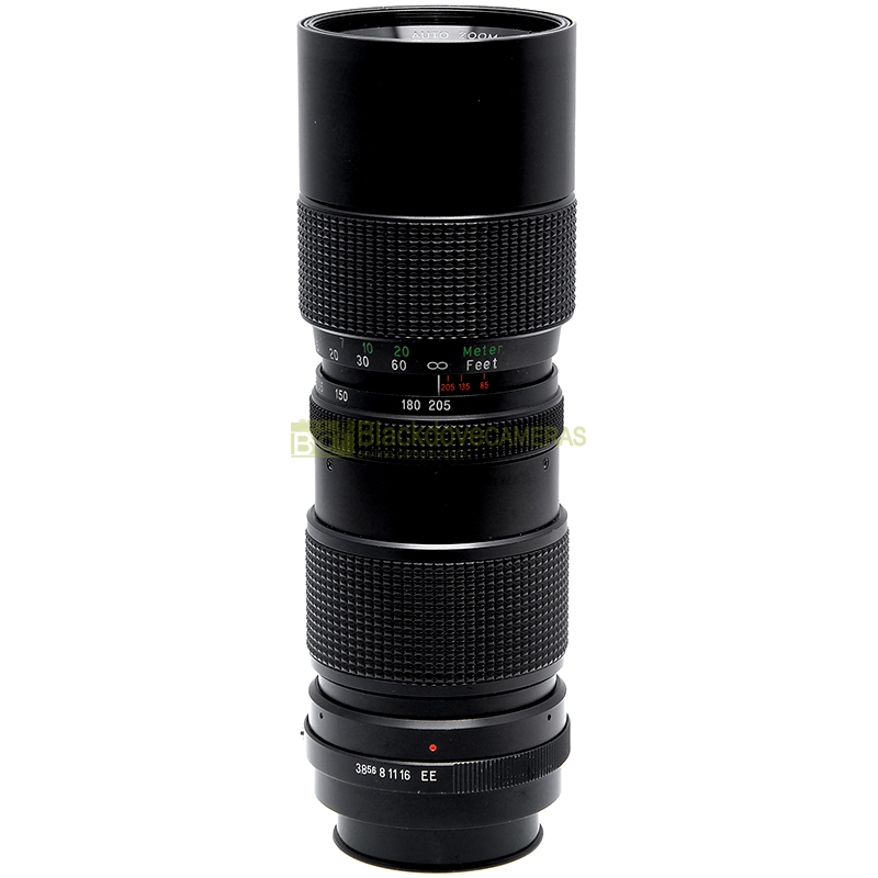 Vivitar 85/205mm. f3,8 obiettivo zoom per fotocamere a pellicola Konica