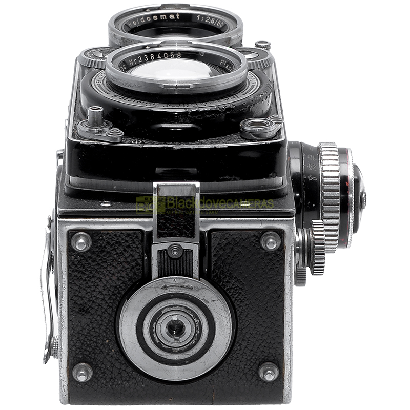 Rollei Rolleiflex 2,8 fotocamera biottica con Zeiss Planar 80mm f2,8 esposimetro