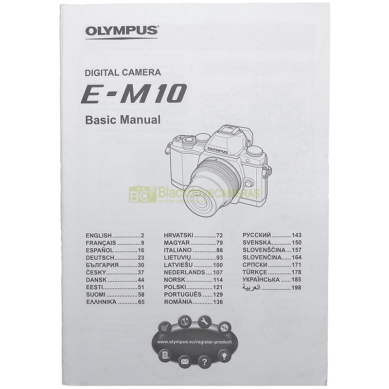 “Manuale fotocamera Olympus”