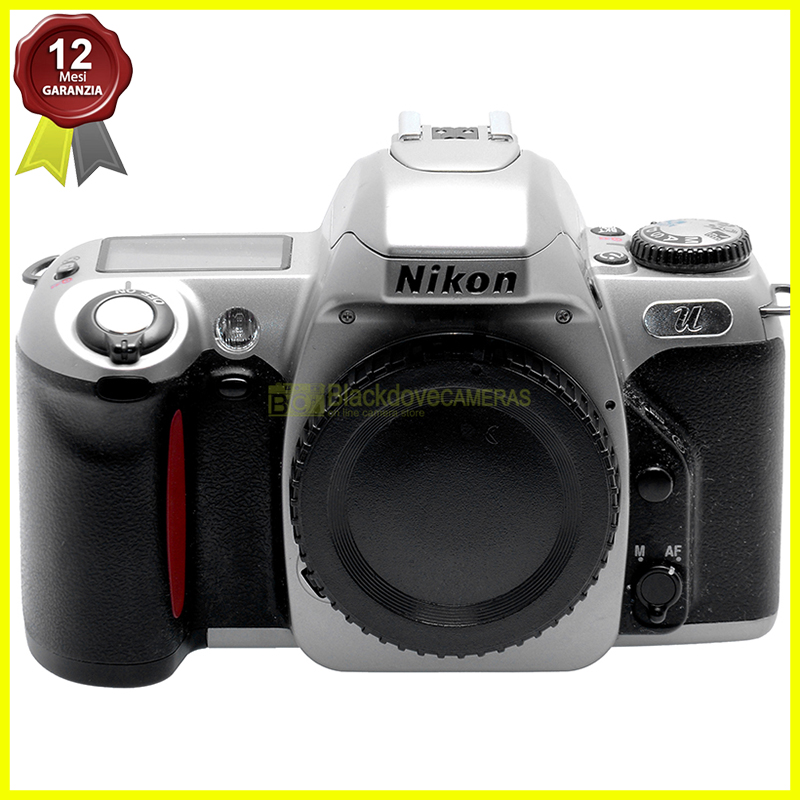 Nikon U (F65) body silver fotocamera reflex autofocus analogica. F-65