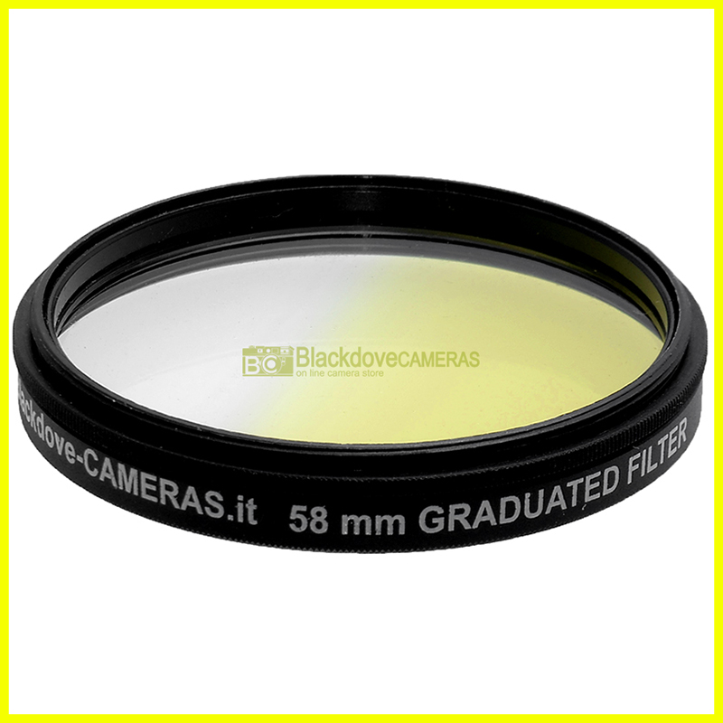 58mm. filtro digradante arancione