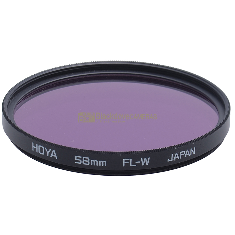 58mm. filtro di conversione viola FL-W Hoya diametro 58 mm. FLW lens filter