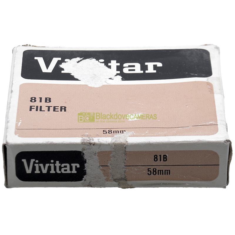 58mm. filtro di conversione 81B Bivitar diametro 58 mm. 81-B lens filter