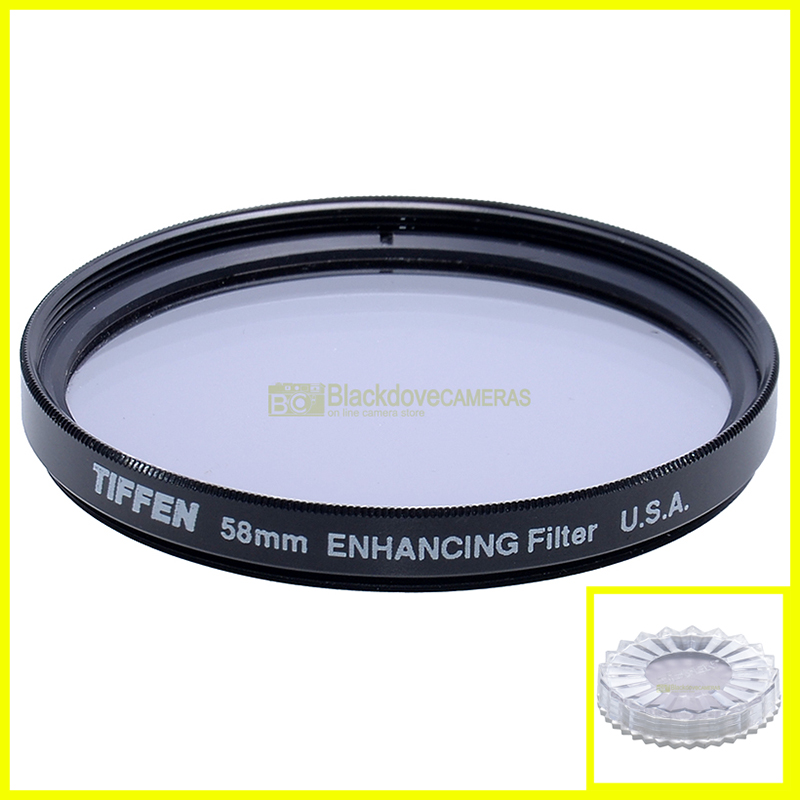 58mm. filtro di conversione Enhancing Tiffen diametro 58 mm. Lens filter