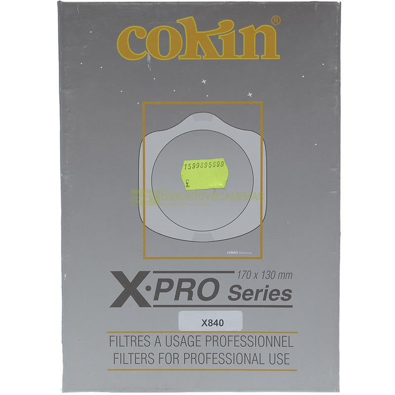Filtro a lastra Cokin X840 X-Pro System DIFFUSER 2. 170x130 professional filter.