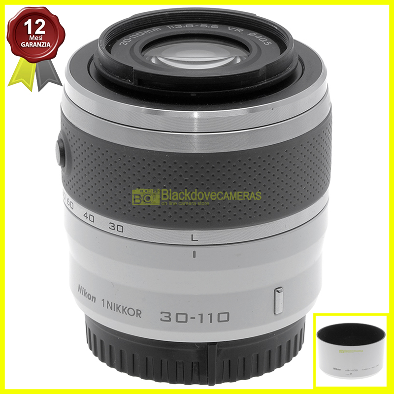 Nikon 1 Zoom Nikkor 30-110mm f3,8-5,6 VR Obiettivo per fotocamere mirrorless