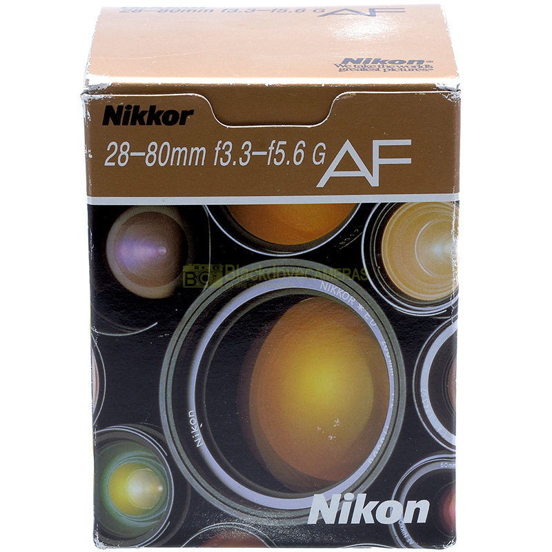 Nikon AF Nikkor 28/80mm f3,3-5,6 G Black