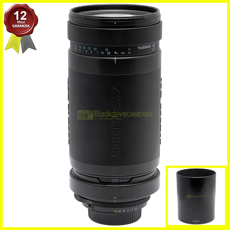 Tamron AF 200/400mm f5,6 LD IF. Obiettivo full frame per fotocamere reflex Nikon