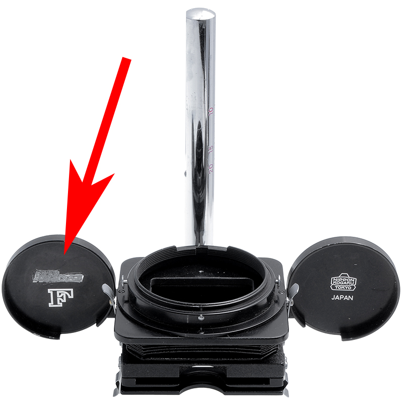ikon Bellows Focusing Attachment Model II soffietto per macro con Diaduplicator