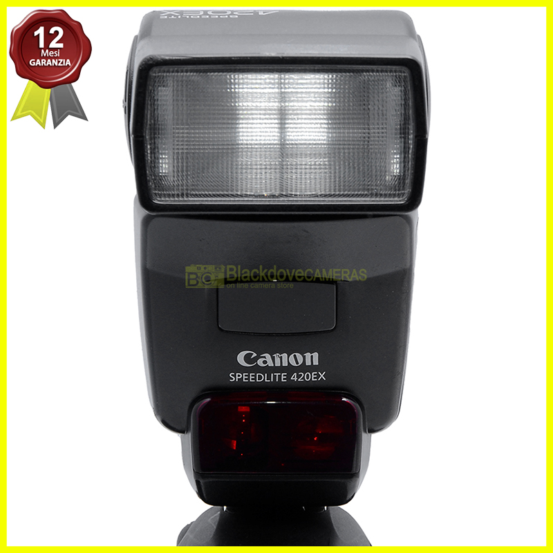 Flash Canon Speedlite 420 EX e-TTL per fotocamere digitali e a pellicola. 420EX