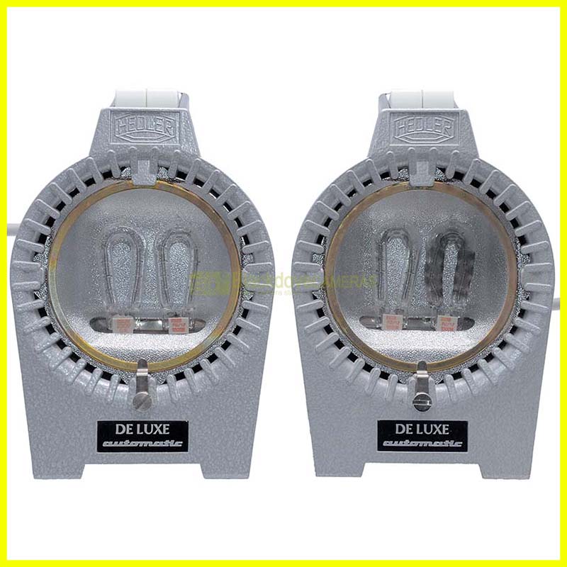 “Coppia lampade 2000W Hedle Deluxe 2000. N° 2 torce con 2 lampade 1000W cadauna.”