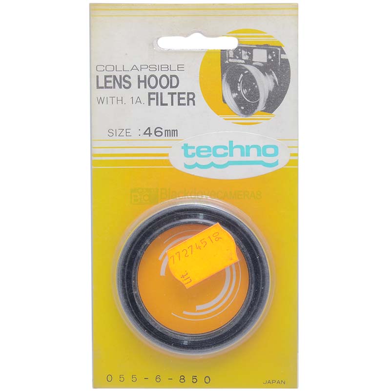 “46mm. Filtro Skylight Techno con paraluce integrato. M49 Sky-light filter/hood”