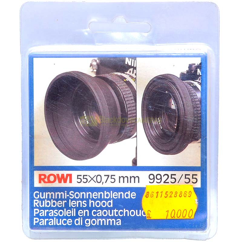 Paraluce ripiegabile in gomma universale