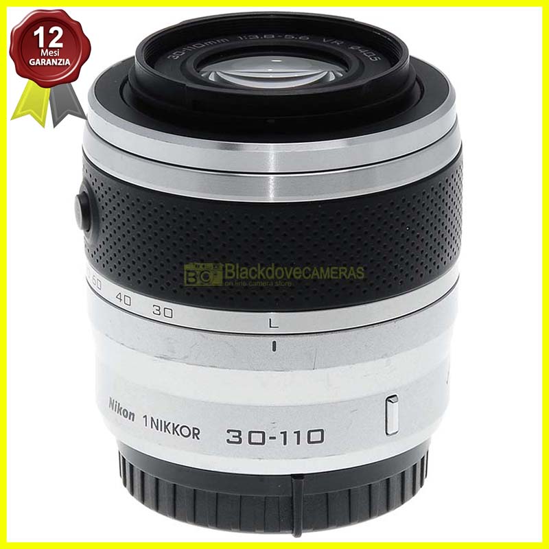Nikon 1 Zoom Nikkor 30-110mm f3,8-5,6 VR Obiettivo per fotocamere mirrorless