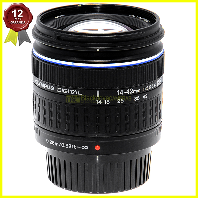Olympus Zuiko 14/42mm f3,5-5,6 ED digital. Obiettivo zoom per fotocamere 4/3