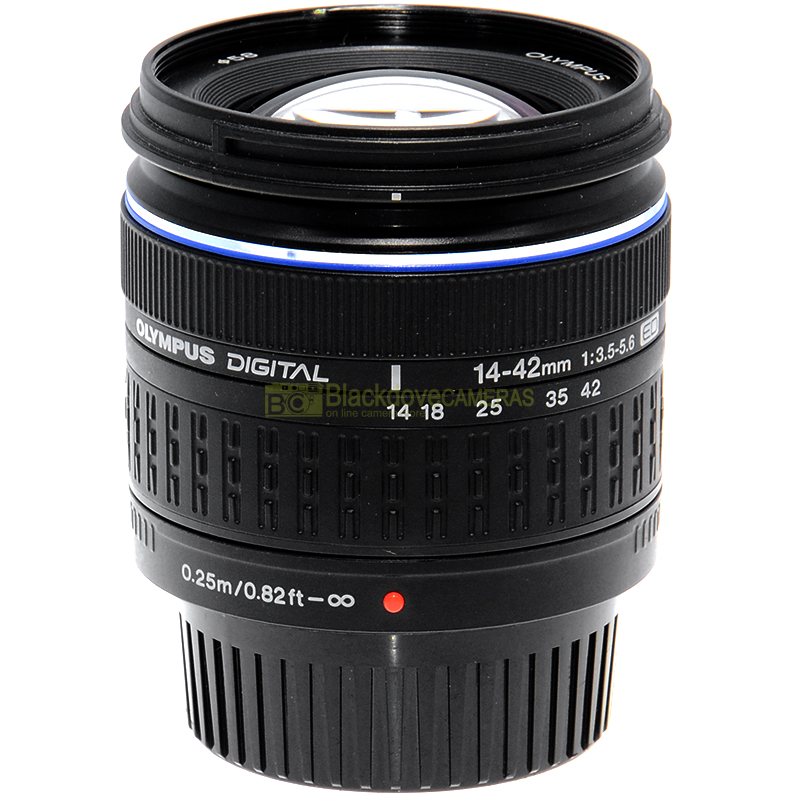 Olympus Zuiko 14/42mm f3,5-5,6 ED digital. Obiettivo zoom per fotocamere 4/3