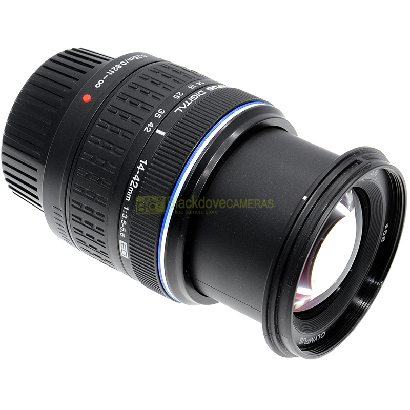 Olympus Zuiko 14/42mm f3,5-5,6 ED digital. Obiettivo zoom per fotocamere 4/3