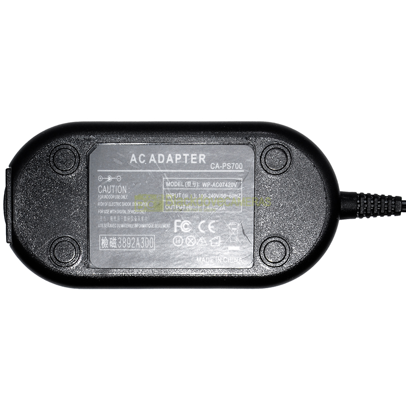 Alimentatore di rete CA-PS700 per Canon.