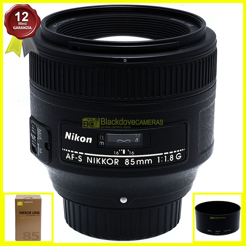 Nikon AF-S Nikkor 85mm. f1,8 G