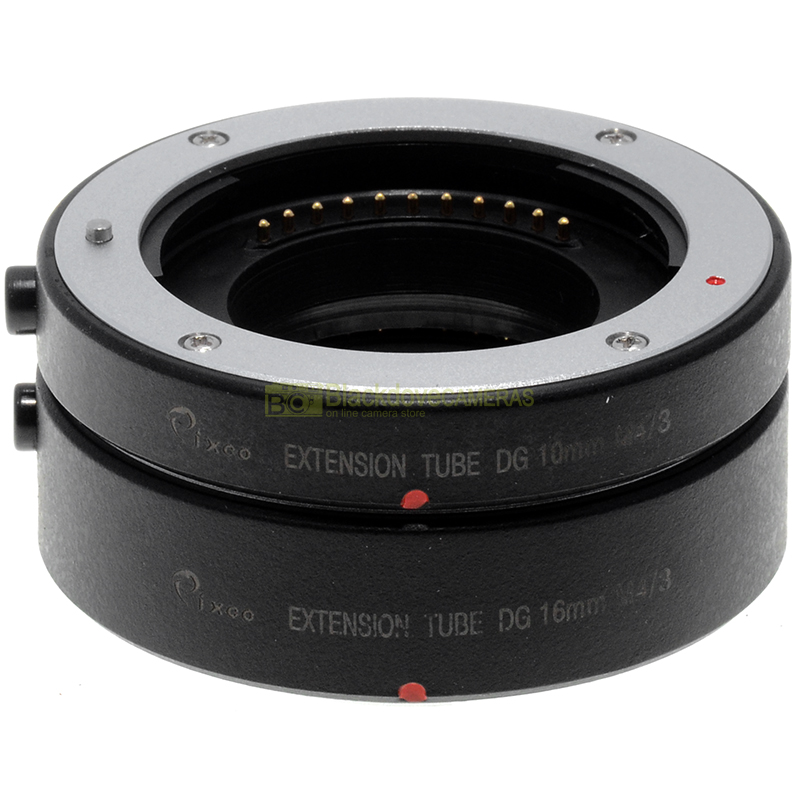 Kit 2 anelli Macro Closeup 10mm 16mm Autofocus per micro 4/3. Meike MK-P-AF3B