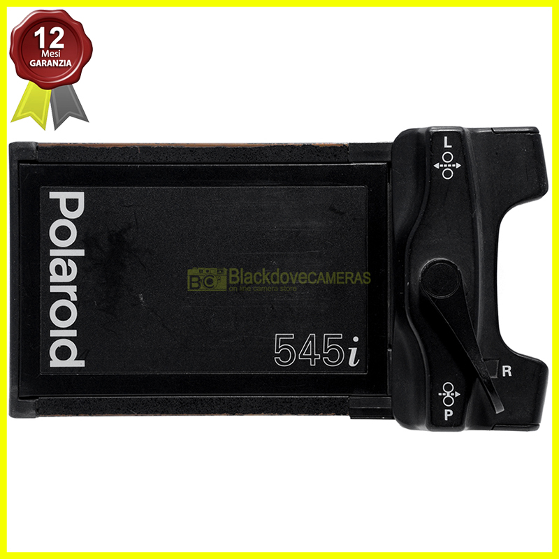 Dorso Polaroid Land Film Holder 545i per grande formato 4x5