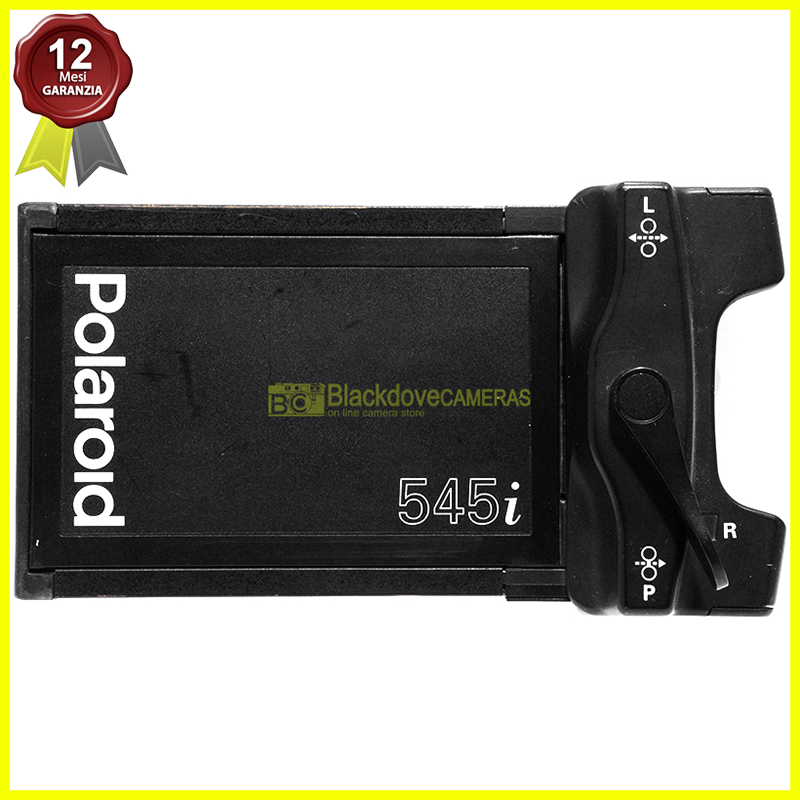 Dorso Polaroid Land Film Holder 545i per grande formato 4x5
