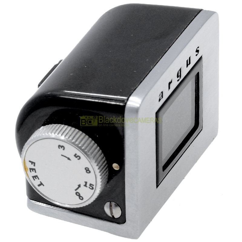 Mirino esterno vintage Argus per 35mm 50mm 100mm. Da collezione. width=