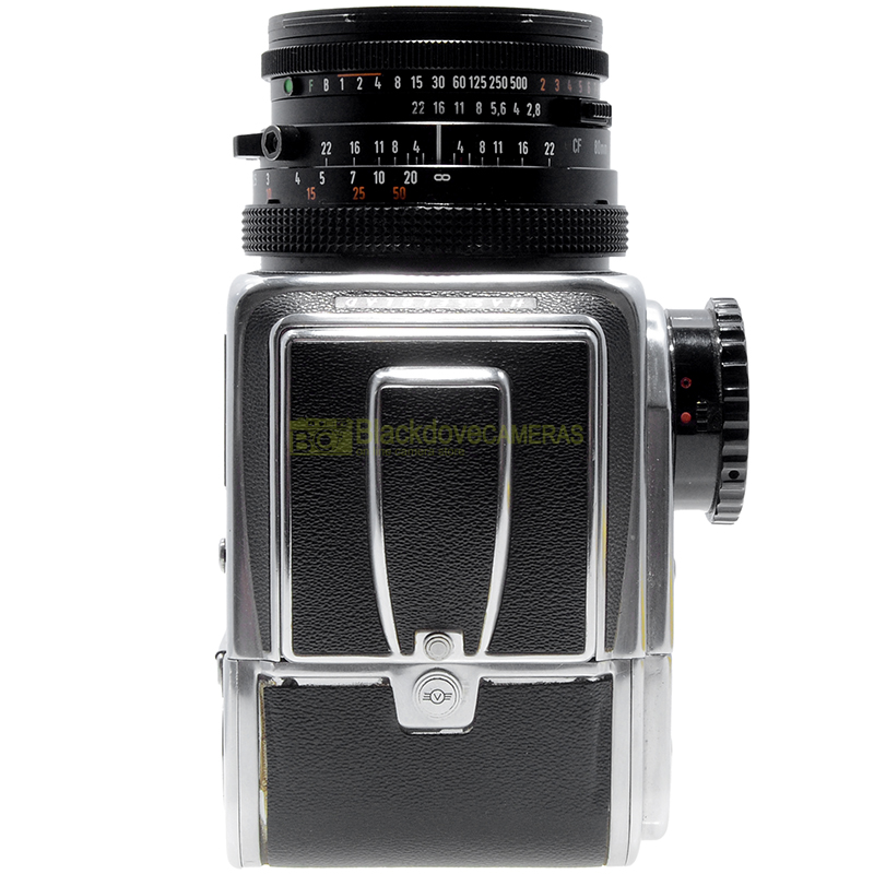 Hasselblad 500 C Silver con Carl Zeiss CF Planar 80mm. f2,8 T. Fotocamera 6x6.
