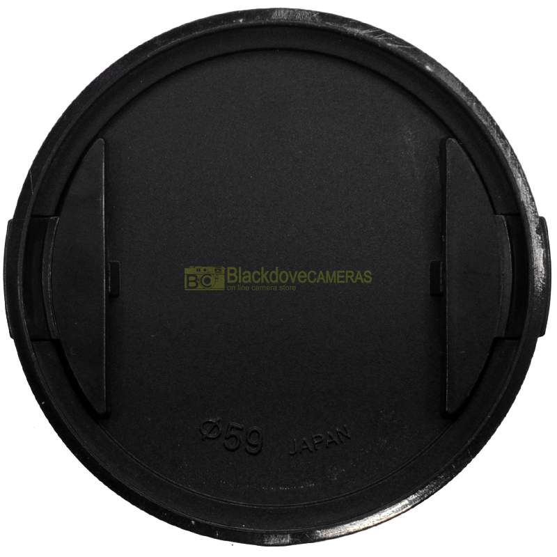 Tappo frontale 59mm per obiettivi Contax. Coperchio M59. Front lens cover.