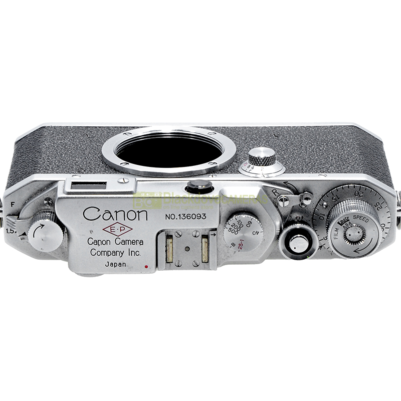“Canon IIF EP fotocamera a pellicola con telemetro innesto a vite 39mm Screw M39. ”