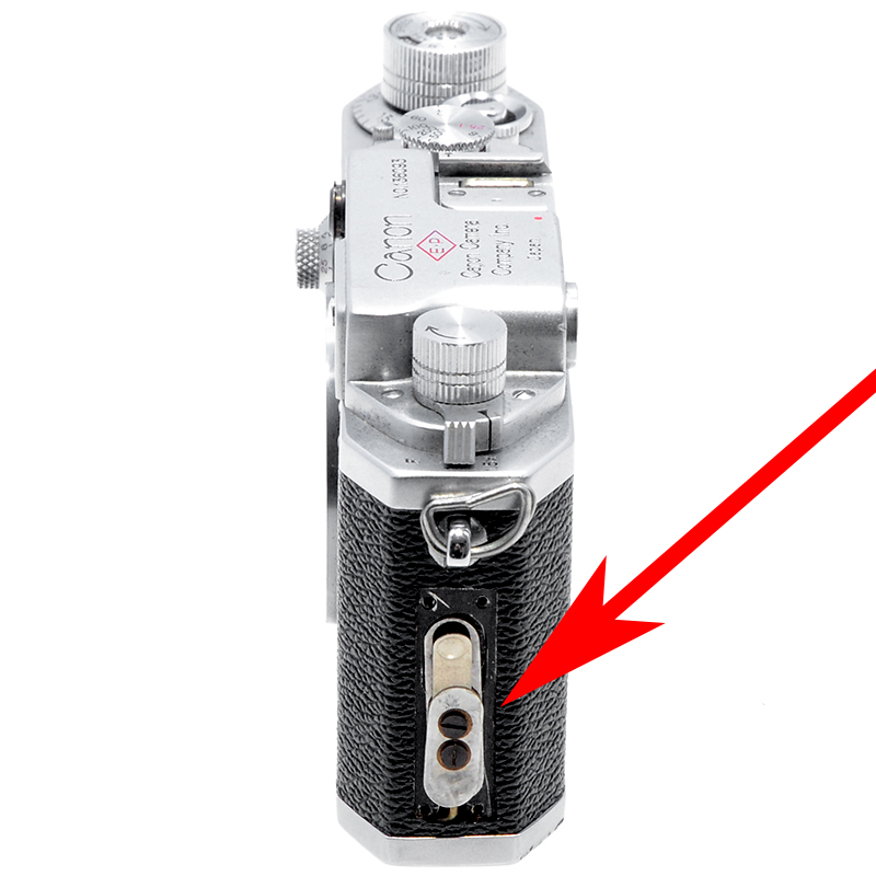 “Canon IIF EP fotocamera a pellicola con telemetro innesto a vite 39mm Screw M39. ”