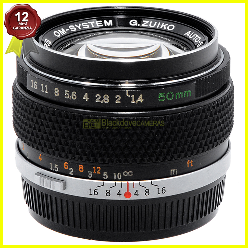 Olympus OM system Zuiko Auto-S 50mm f1,4, Obiettivo per fotocamere reflex