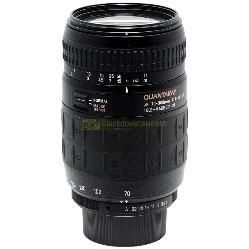  Quantaray 70/300mm. f4-5,6 LDO Macro obiettivo per fotocamere Pentax AF