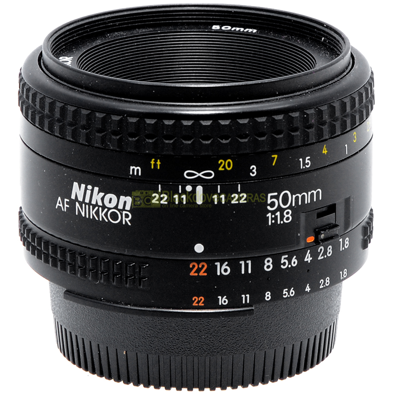 Nikon AF Nikkor 50mm f1,8 Japan obiettivo per fotocamere digitali