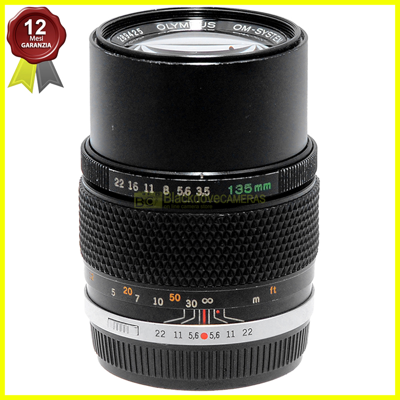 Olympus OM system Zuiko Auto 135mm f3,5. Obiettivo per fotocamere reflex.