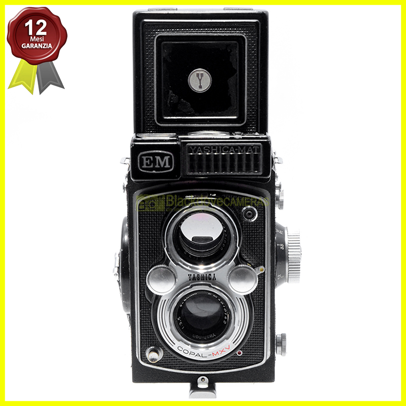 Yashica MAT EM fotocamera biottica con Yashinon 80mm. f3,5 Copal-MXV
