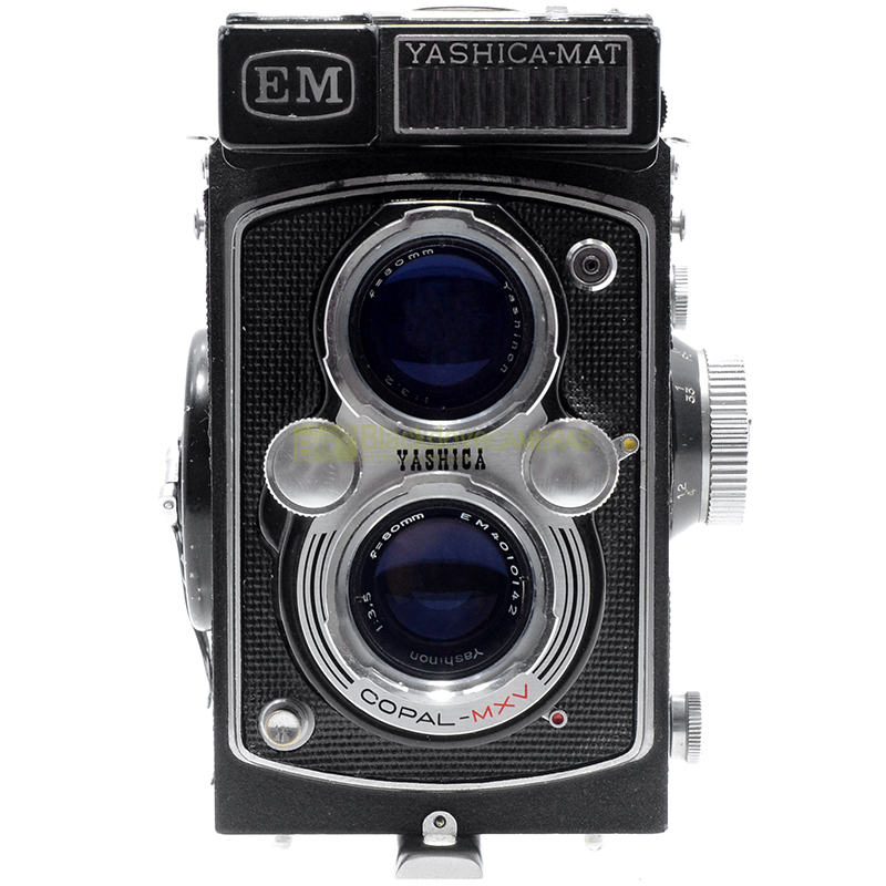 Yashica MAT EM fotocamera biottica con Yashinon 80mm. f3,5 Copal-MXV