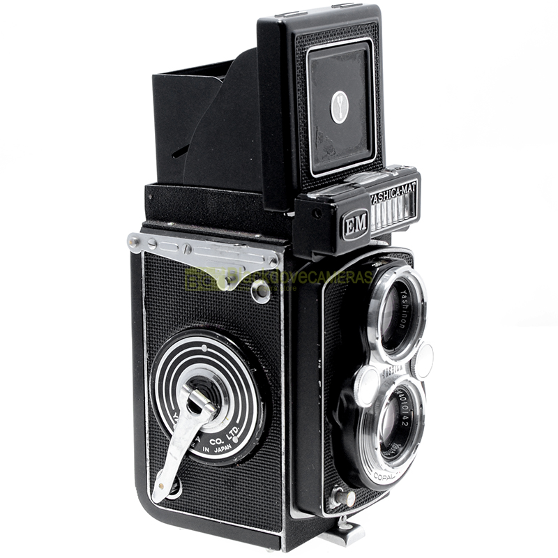 Yashica MAT EM fotocamera biottica con Yashinon 80mm. f3,5 Copal-MXV