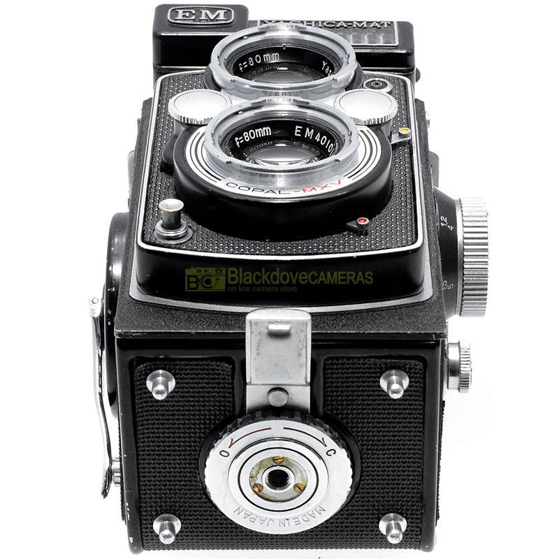 Yashica MAT EM fotocamera biottica con Yashinon 80mm. f3,5 Copal-MXV