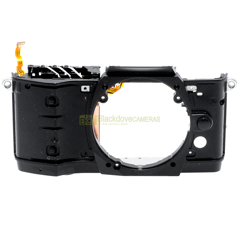 Copertura anteriore con vano batteria per Olympus OM-D E-M10. Ricambio. Spare.