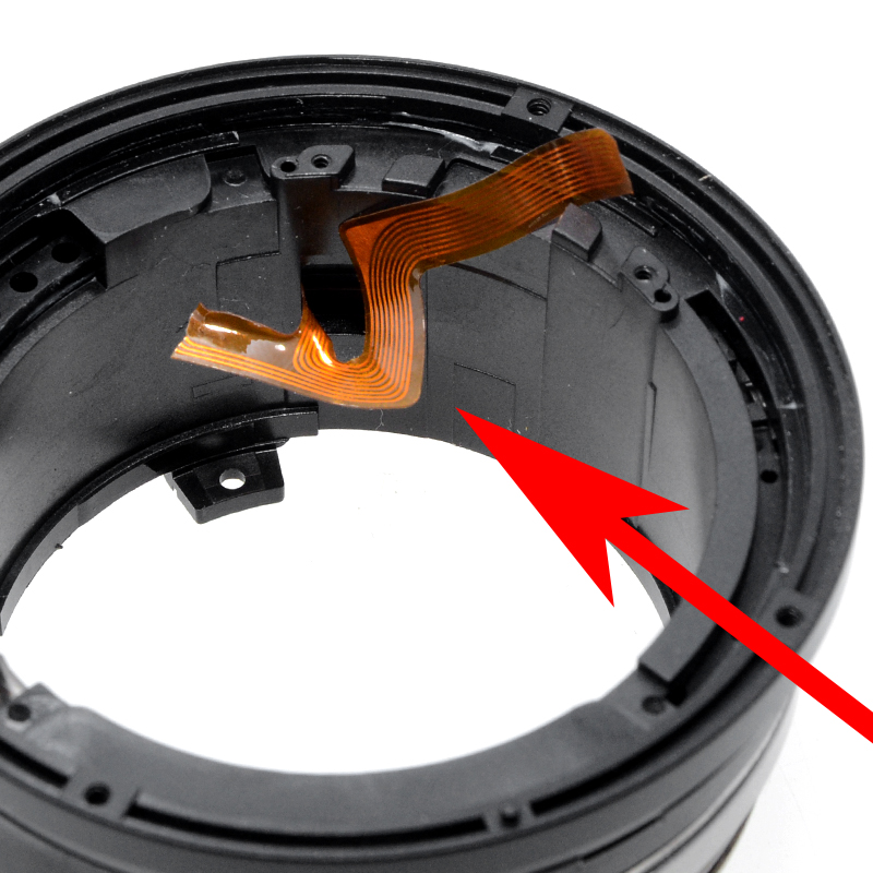 Gruppo motore autofocus con scala per obiettivo Canon 28/105mm f3,5-4,5 USM.