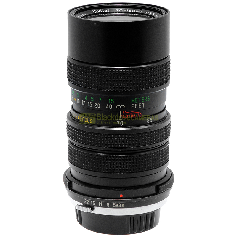 Vivitar Auto Zoom 70/150mm f3,8 Macro obiettivo zoom per fotocamere Olympus OM