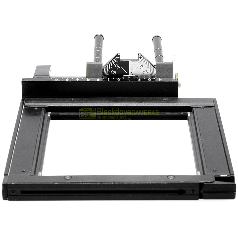 Standarta per banco ottico Sinar F grande formato 4x5 pollici. standard.